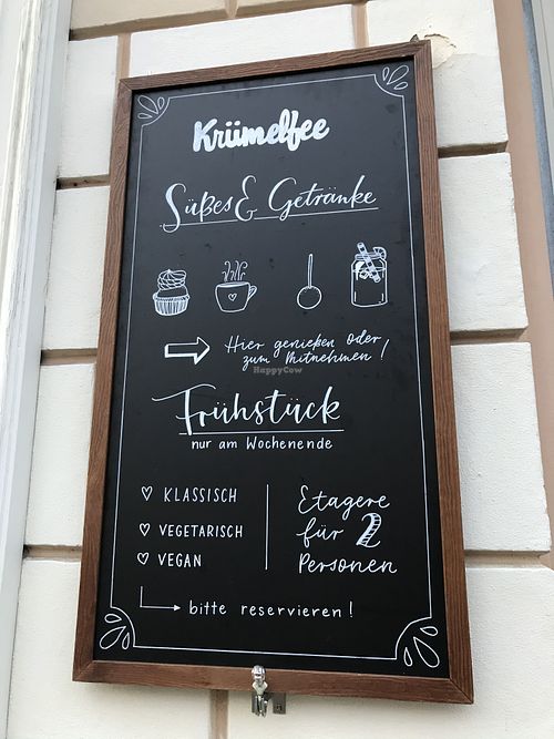 Breakfast only on weekends - Don‘t forget to reserve a table. at Krümelfee in Potsdam
