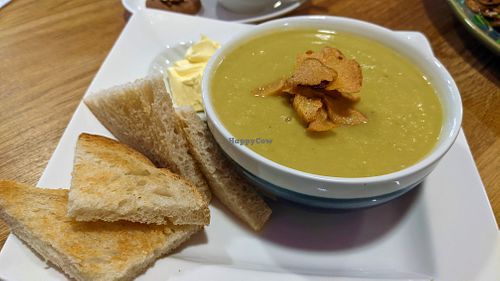 Asparagus & cauliflower soup at Number Forty Four in Kirkby Lonsdale