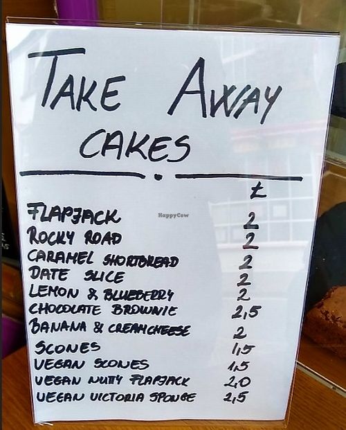 Vegan cakes & scones at Number Forty Four in Kirkby Lonsdale