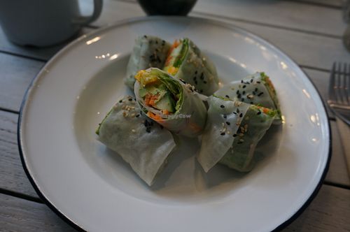 Spring Rolls at Flows in Paris