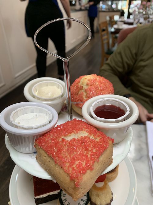   at Neverland Tea Salon in Vancouver