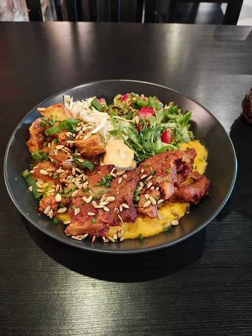 Main plate at Nirvana in Riga