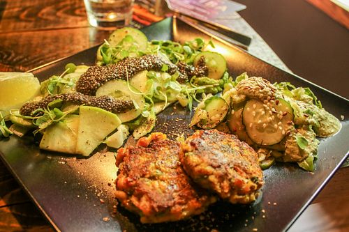 lunch menu at Nirvana in Riga