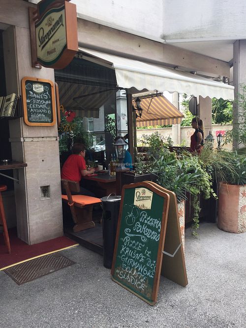 Terrace  at Picerija Pomodoro in Maribor