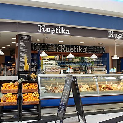 Rustika cafe. at Kavarna Rustika in Ljubljana