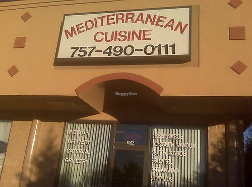 Store Front  at Mediterranean Cuisine in Virginia Beach