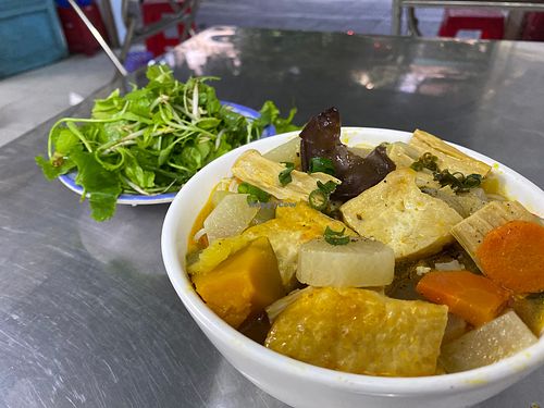 Noodles at Thien Nhan in Hue