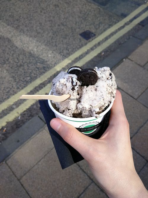 Oreo ice cream  at The Nice Cream Factory in York
