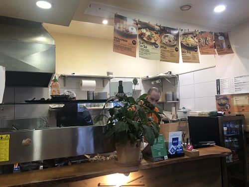 inside at Osha in Ljubljana