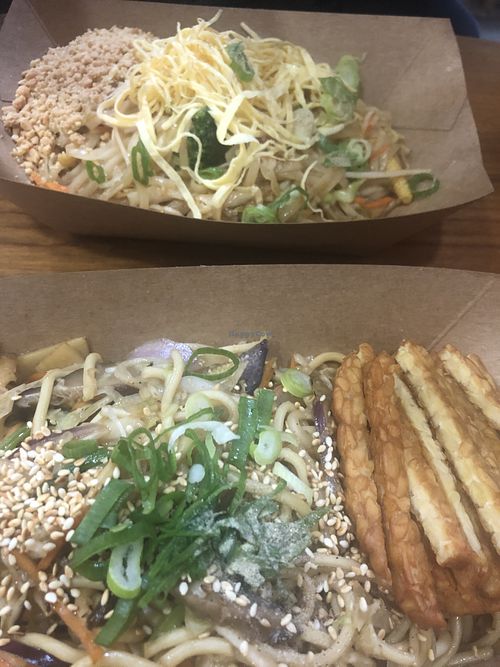 pad thai and stir fry  at Osha in Ljubljana