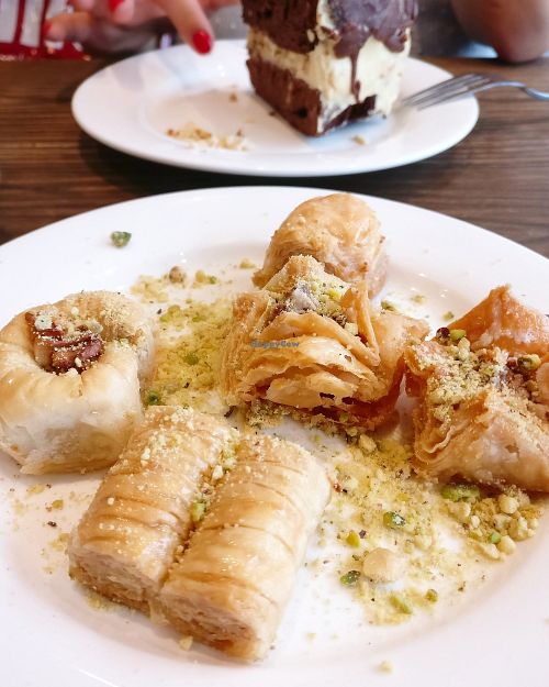 Vegan Baklava at Vegetus in Cheltenham