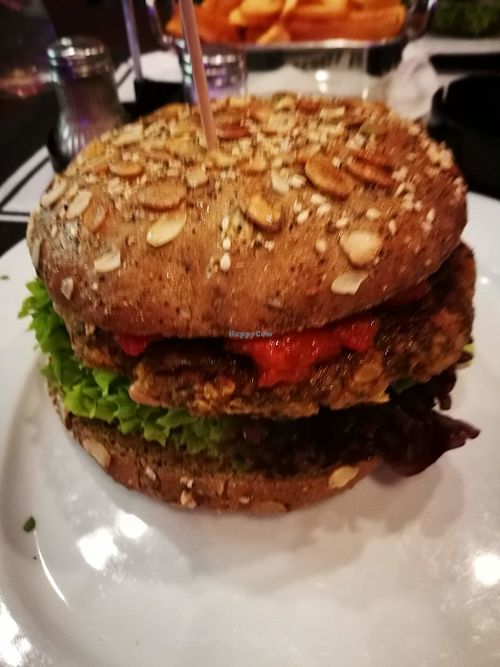 Jimi Hendrix burger (sorry for blurry pic) at StadtCafe in Saalfelden