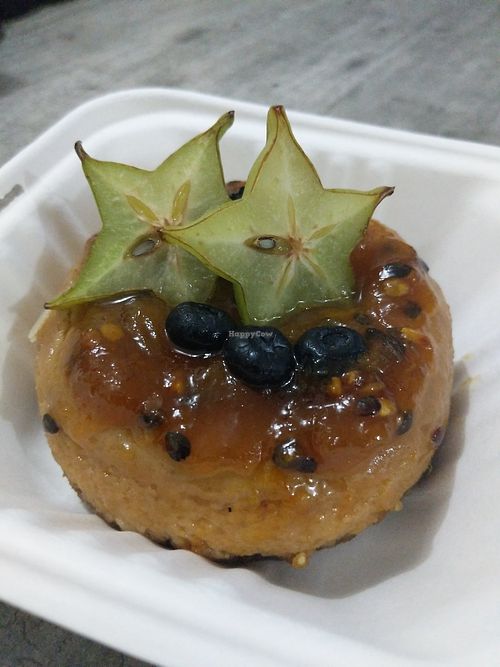 Passionfruit and Soursop Cheesecake at Selva Blanca in Guadalajara