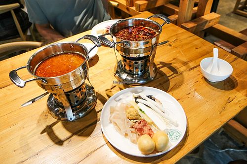 hot pot at SUHU 素虎 - Qianmen in Beijing
