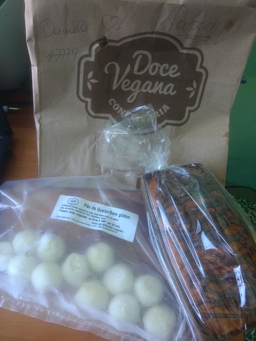 Delivery at Doce Vegana in Rio De Janeiro