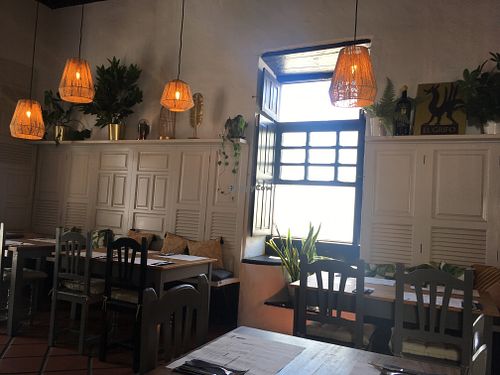 The interior  at Cantina Teguise in Lanzarote