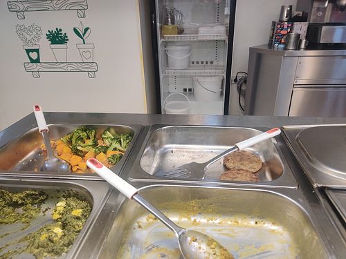 It was late. This is what was left at Rada in Chelyabinsk