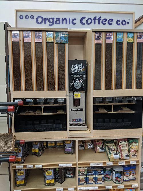 Coffee at Pacific Health Foods in Carpinteria