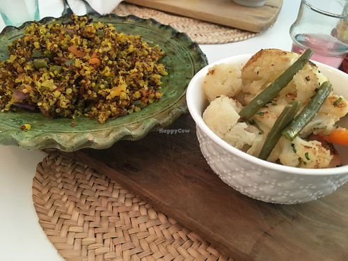 Quinoa & veg at Gaïa  in Marrakech