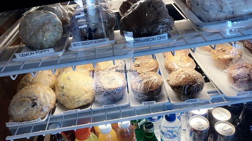 baked goods at Babb's Coffee House in Jamestown