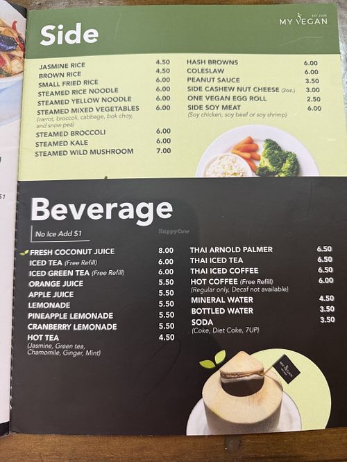   at My Vegan in Los Angeles