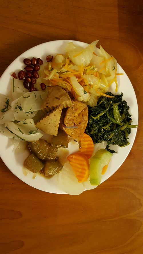 Cơm suất 30.000 I requested no rice at Minh Tam in Hanoi