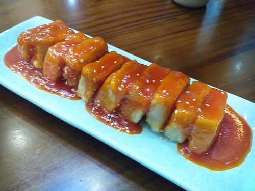 Crispy Silken Tofu at Sanwei Shu Wu - Veggie House in Shanghai