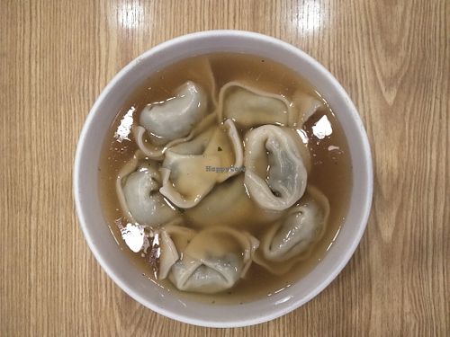 Dumplings. at Sanwei Shu Wu - Veggie House in Shanghai