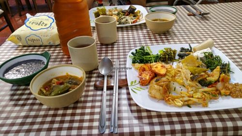 our meal  at Han Gwa Chae - 한과채 in Seoul