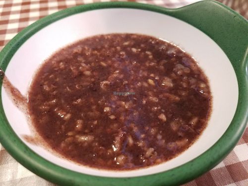 Red bean rice porriage at Han Gwa Chae - 한과채 in Seoul