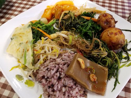 Paste from the buffet at Han Gwa Chae - 한과채 in Seoul