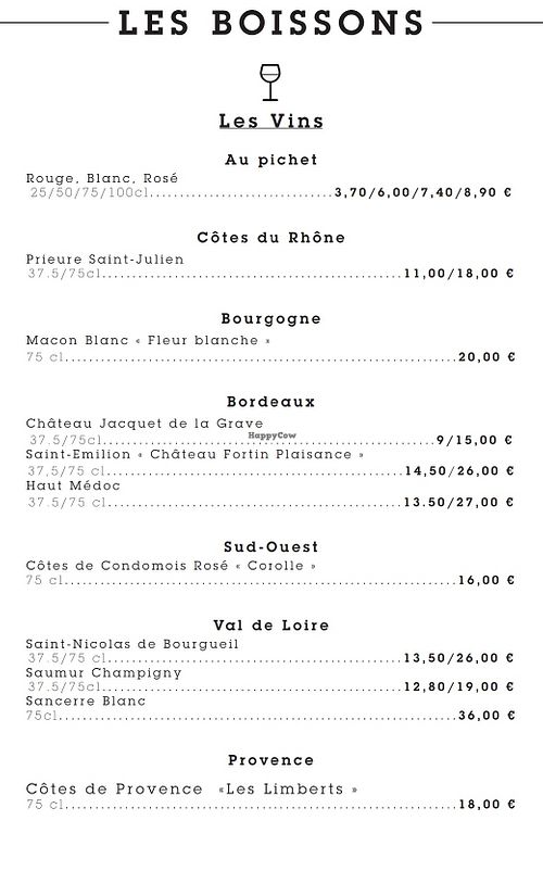 Drinks (alcohol) at Le Palais Gourmand in Laon