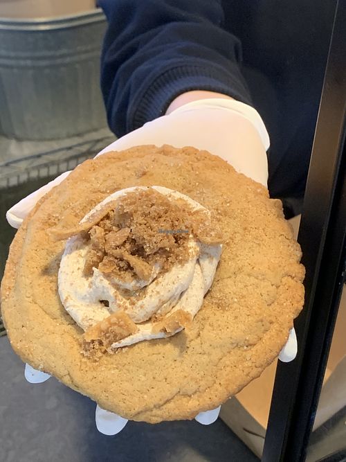 Churro cheesecake double stuffed cookie at Vida Eatery  in Bakersfield