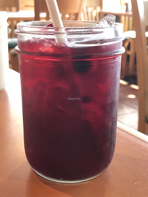  Berry hibiscus drink at Vida Eatery  in Bakersfield