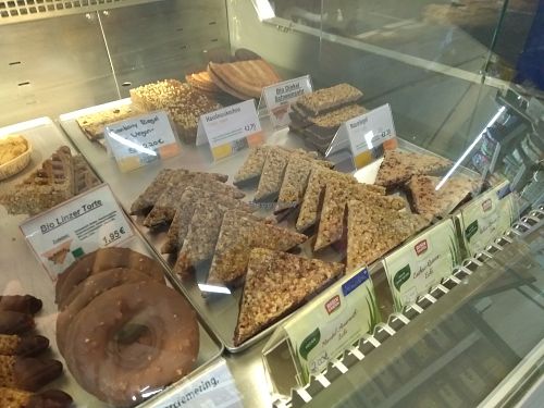 Vegan sweets to go at Bioladen in Uelzen
