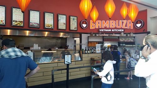 Outside at PDX - Bambuza - C in Portland