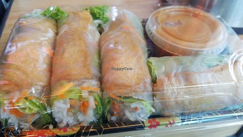 Salad rolls at PDX - Bambuza - C in Portland