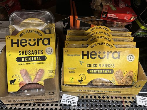 Heura products   at Out of This World in Leeds