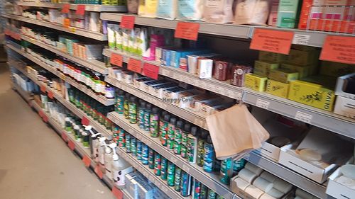 Body care products at Out of This World in Leeds