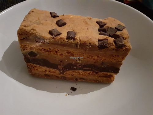 Biscoff cookie stack at Out of This World in Leeds