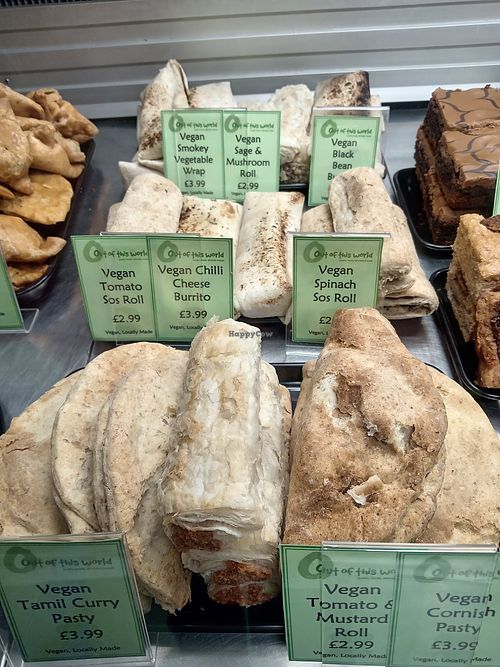 Pastries at Out of This World in Leeds