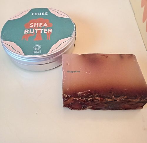 Shea butter and soap bar at Out of This World in Leeds