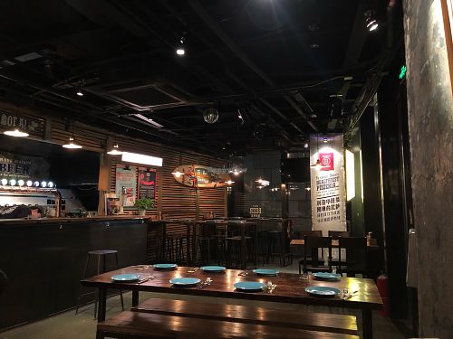 Cozy atmosphere! at Gung Ho! Pizza in Beijing