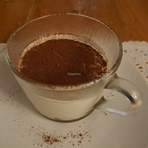 Tiramisu at Veg Joy in Rome