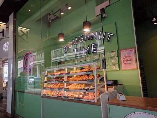 Front at Doughnut Time in South West London