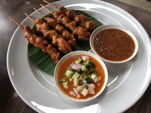     at Pun Pun Organic Vegetarian Restaurant - Wat Suan Dok in Chiang Mai