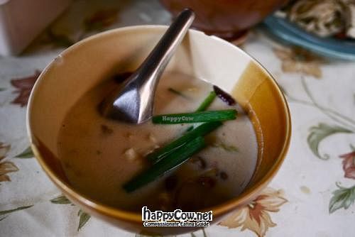 Tom Ka at Pun Pun Organic Vegetarian Restaurant - Wat Suan Dok in Chiang Mai