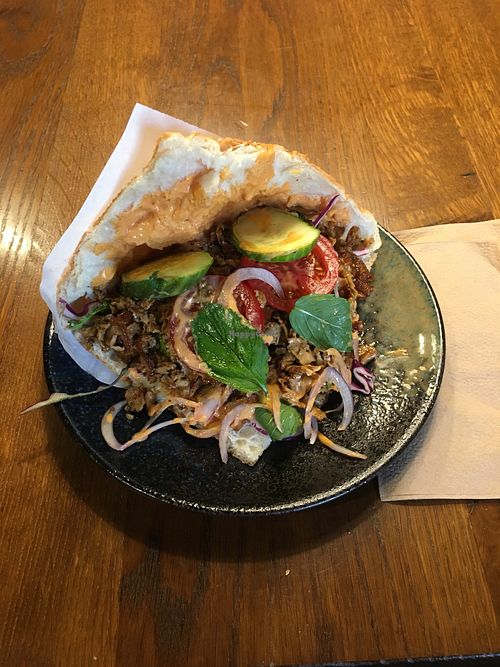 Döner  at Attila Hildmann Organic Snackbar II in Berlin