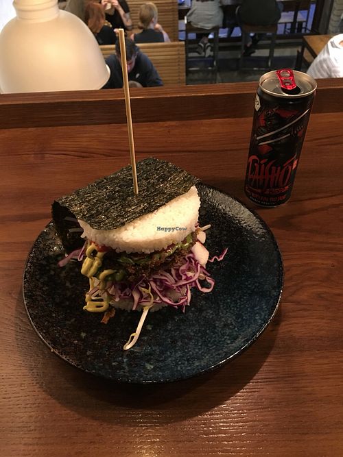 Daisho Burger  at Attila Hildmann Organic Snackbar II in Berlin