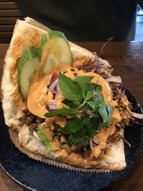 Döner  at Attila Hildmann Organic Snackbar II in Berlin